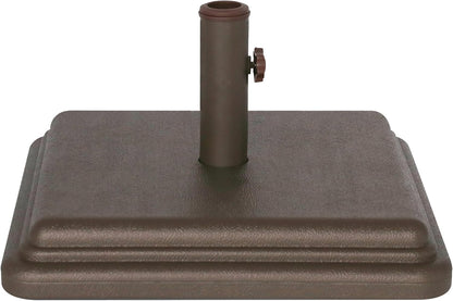 SUNGUARD UMBRELLAS 40 lb Patio Table Umbrella Base, Heavy Duty Weighted Outdoor Umbrella Stand for Patio Tables, Decks, Backyards and Outdoor Dining Areas