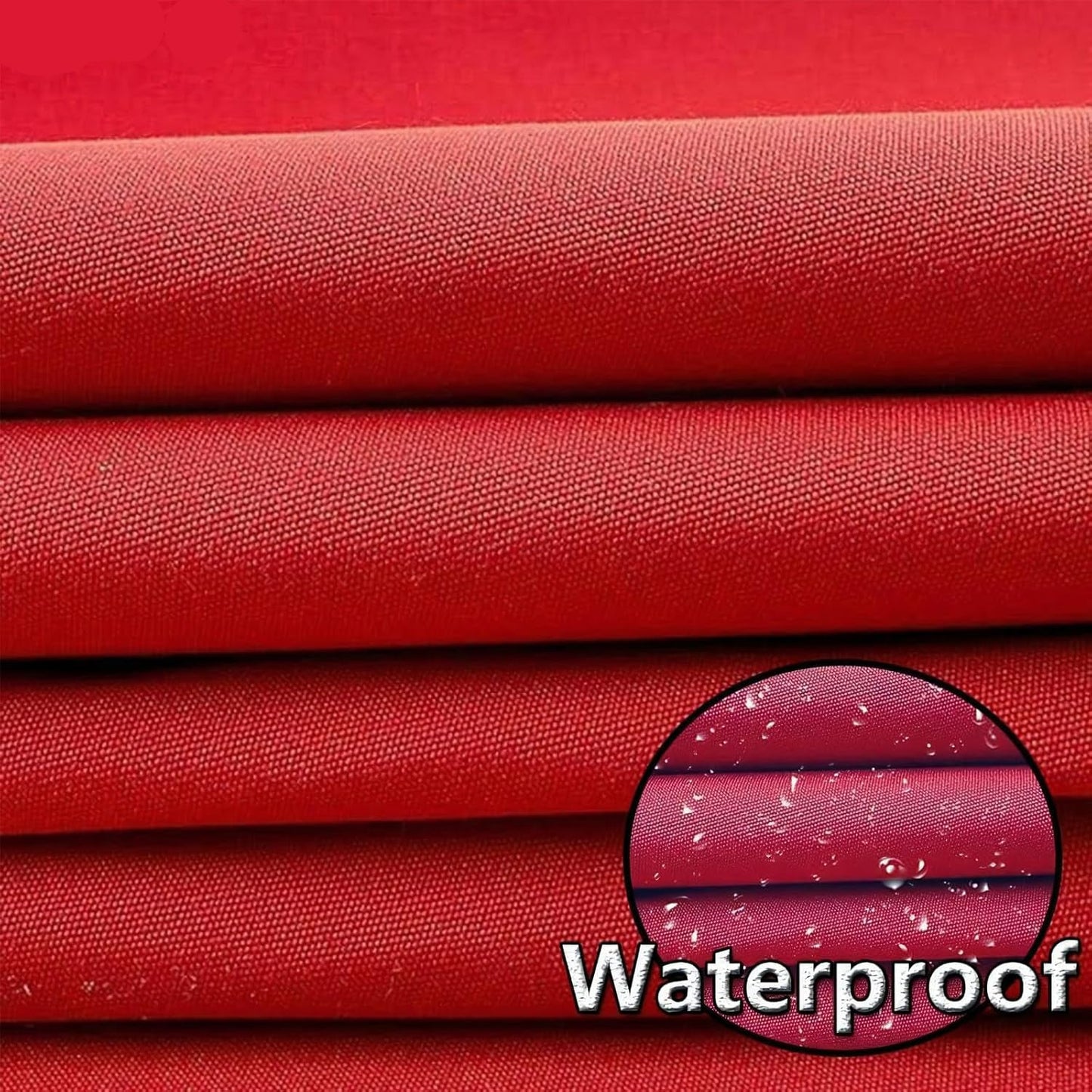 SUNGUARD UMBRELLAS 15 ft x 9 ft Patio Umbrella Replacement Canopy for 12-Rib Double-Sided Outdoor Market Umbrella, Waterproof Top Cover Only
